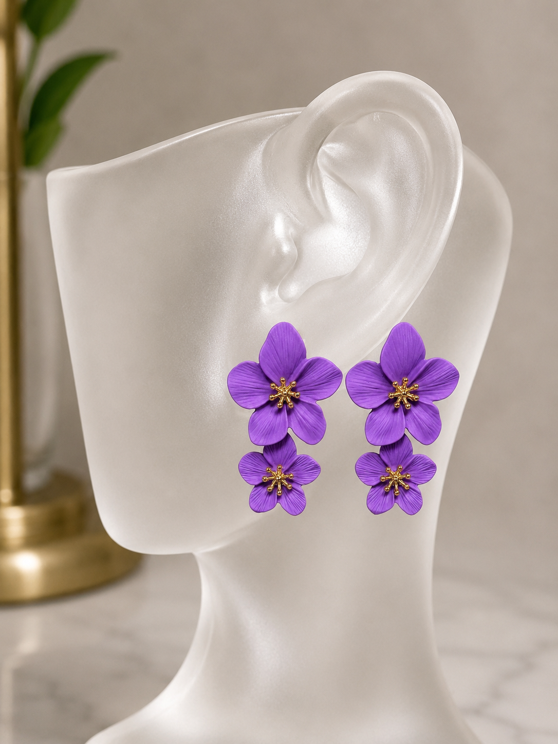 FLOWER EARRINGS