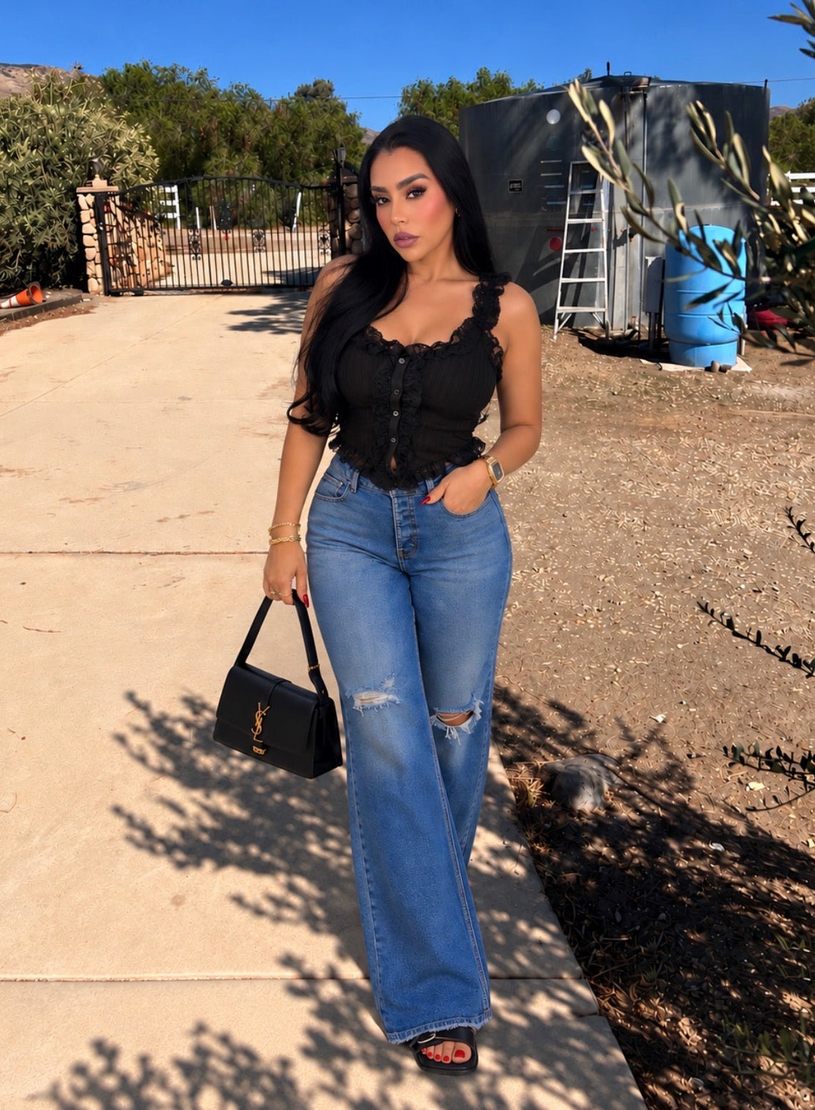 LACE ME TOP